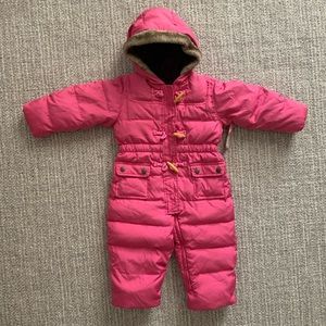 BabyGap Pink Snow Suit Size 18-24 months